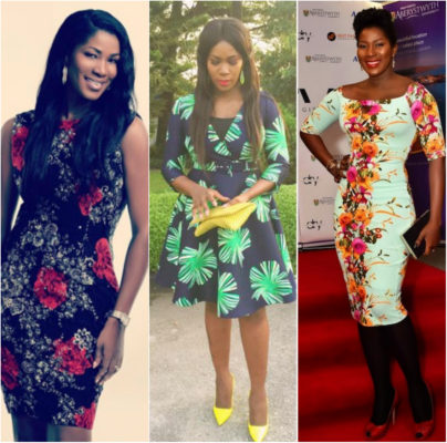 4 Times Stephanie Okereke Looked Gorgeous In A Floral Dress