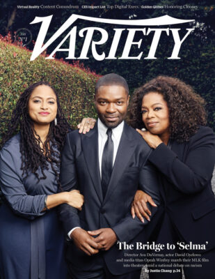 DAVID OYELOWO SHARES VARIETY MAGAZINE COVER WITH OPRAH WINFREY