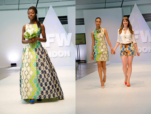 Njema Helena's Stunning African Print Styles Shine at Africa Fashion Week London 2014