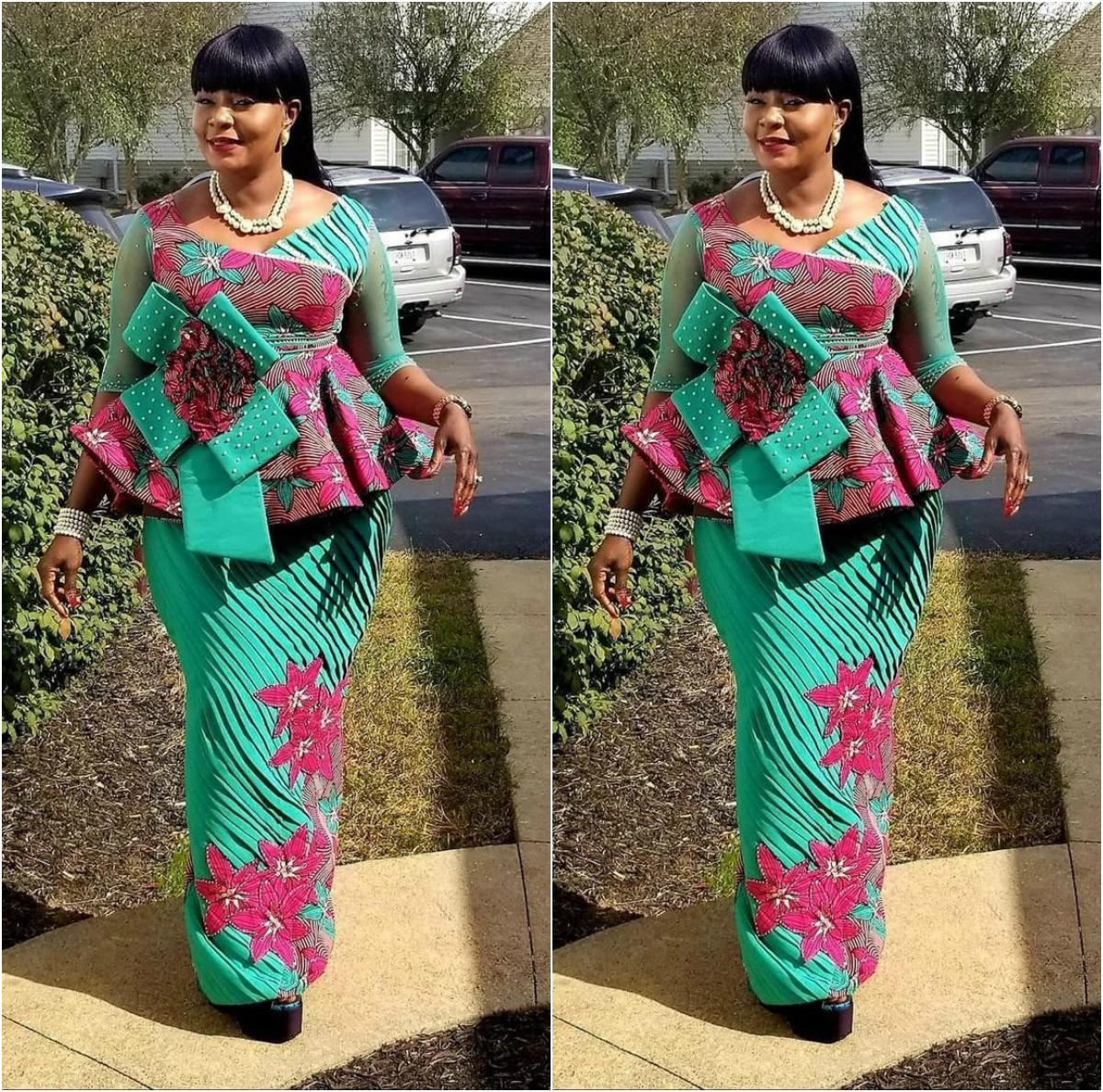 106 Unique And Stylish Skirt And Blouse Styles For African Women