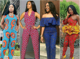 25 Most Trendy Ankara African Print Jumpsuits For Ladies