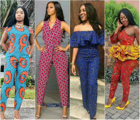 25 Most Trendy Ankara African Print Jumpsuits For Ladies