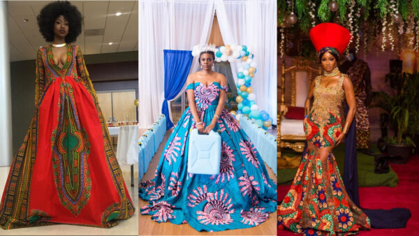 THE MOST BEAUTIFUL ANKARA PROM & WEDDING DRESSES IN THE WORLD