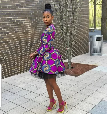 20 LATEST ANKARA SHORT GOWNS YOUR WARDROBE NEEDS NOW