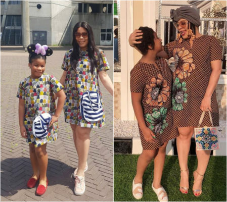 Ankara Fashion Feast: Coordinated Mother-Daughter Look