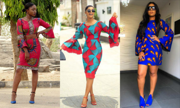 Make A Statement With These Bell Sleeve Ankara Dresses