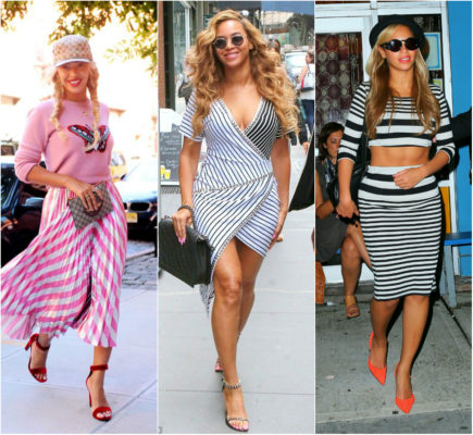 Times Beyonce Rocked Stripes And Looked Gorgeous