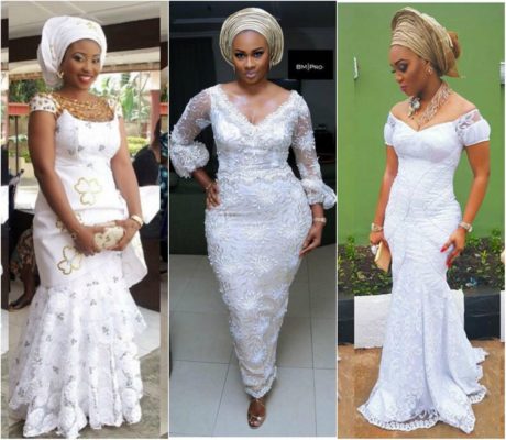 White Aso Ebi Styles That You Will Love