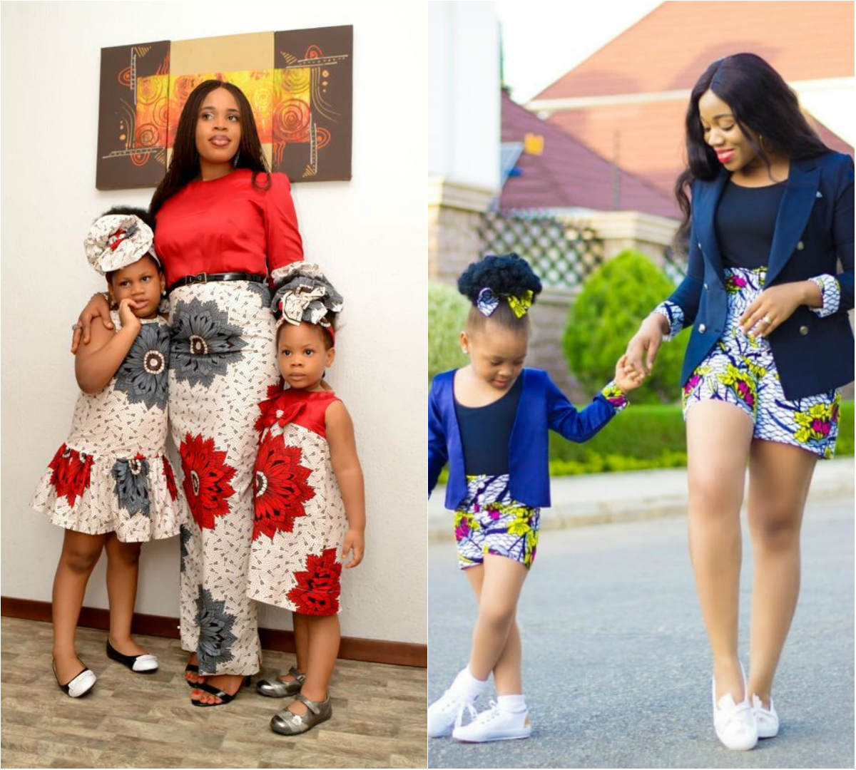 Cute Mother And Daughter Ankara Styles Latest African Designs Mother