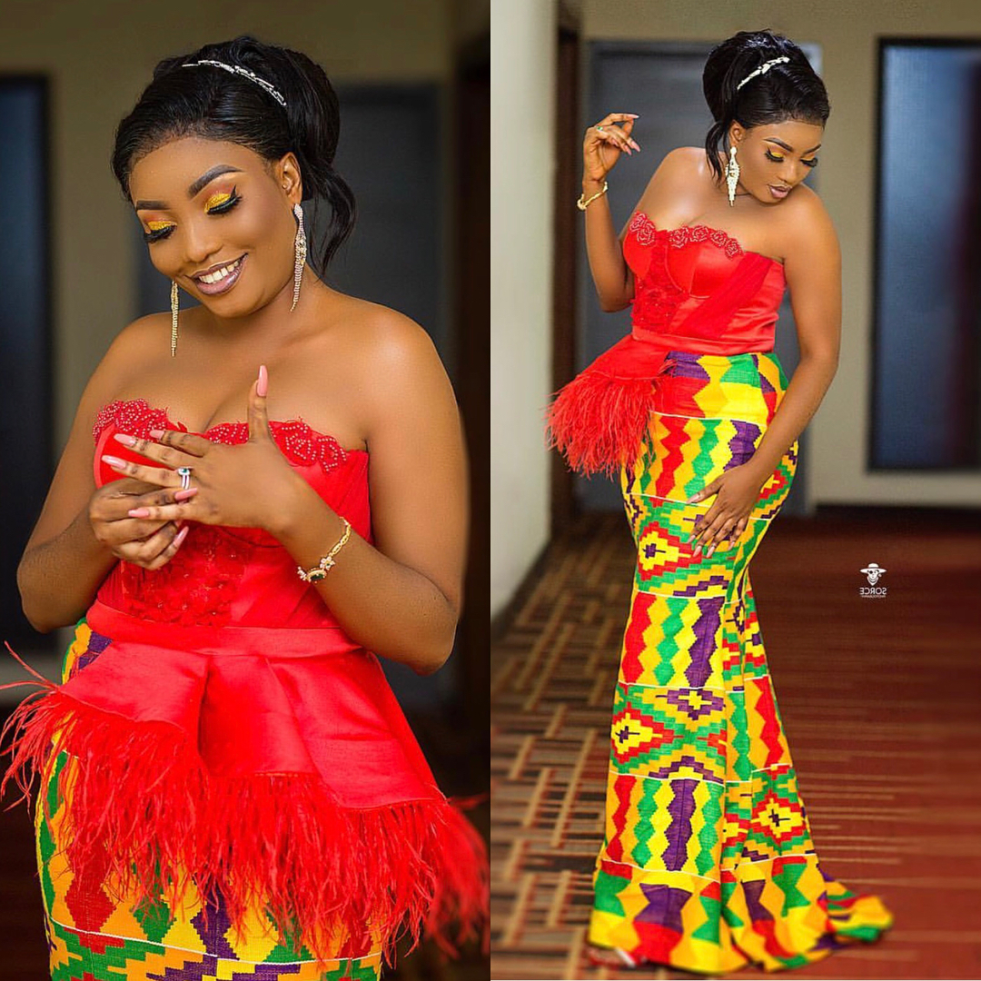 Glamorous Kente Styles For Ladies