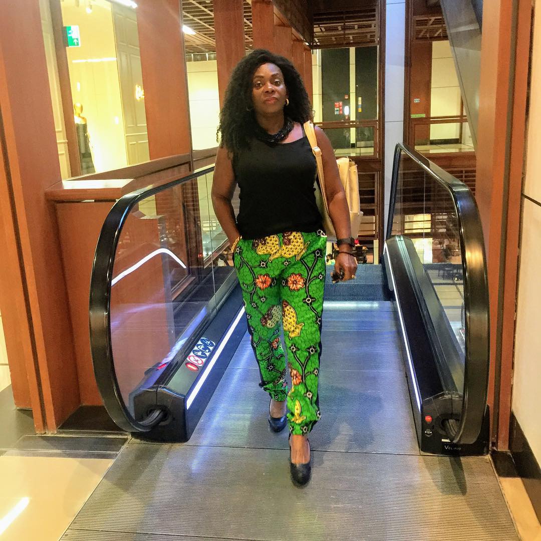 Urban Ankara Pants For Mature Women