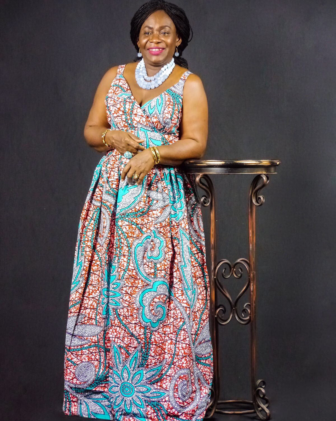 Fierce Ankara Styles For Mature Women