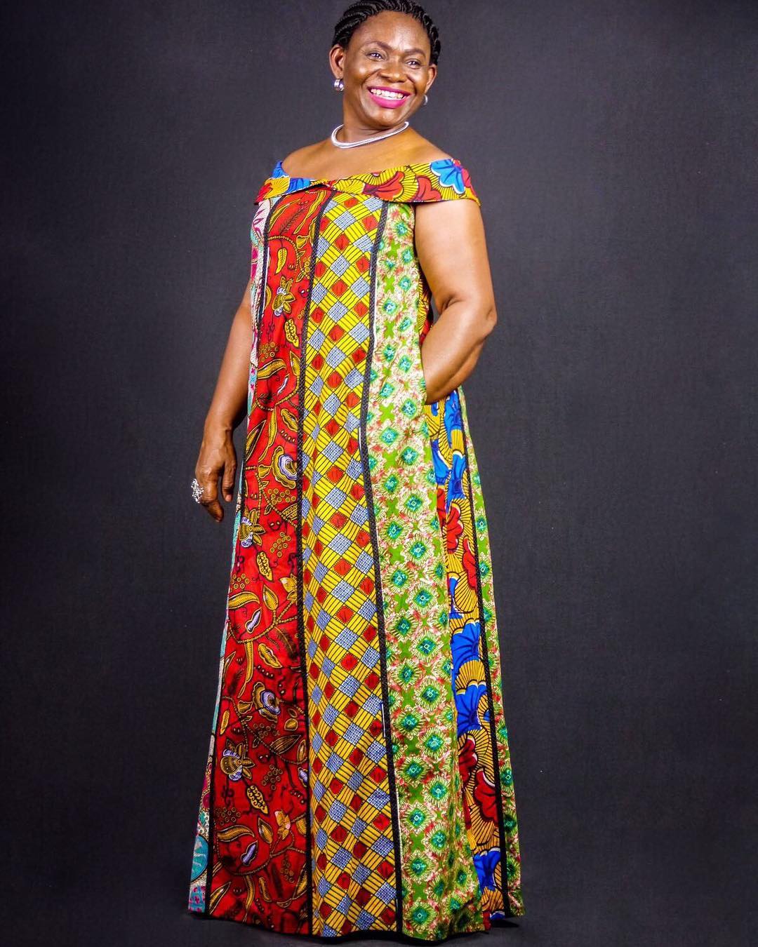 Fierce Ankara Styles For Mature Women