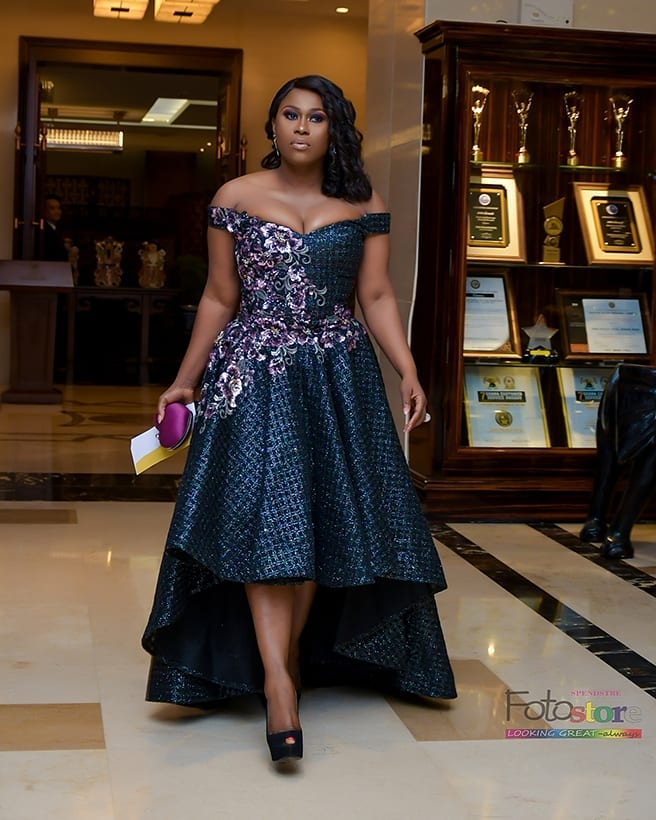 Uche Jombo's Dazzling Black Dress To 40 Looks Good On You