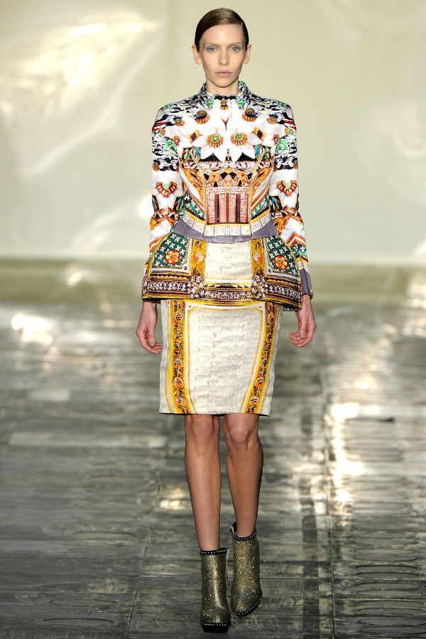 Mary Katrantzou Collection At London Fashion Week 2011