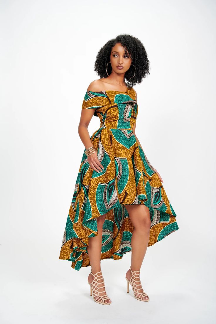 Alluring High Low Ankara Dresses For That Special Occasion