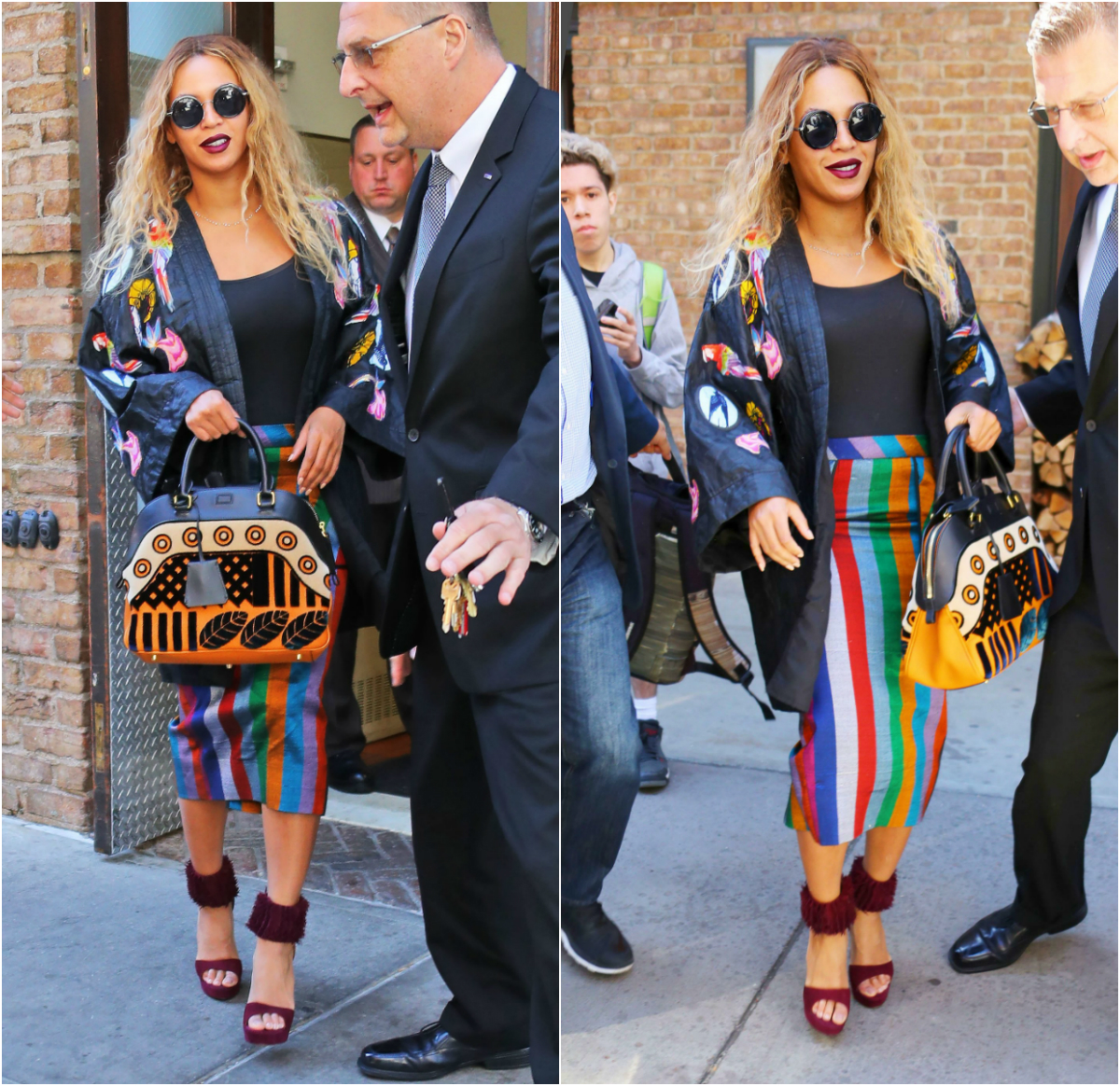 Times Beyonce Rocked Stripes And Looked Gorgeous