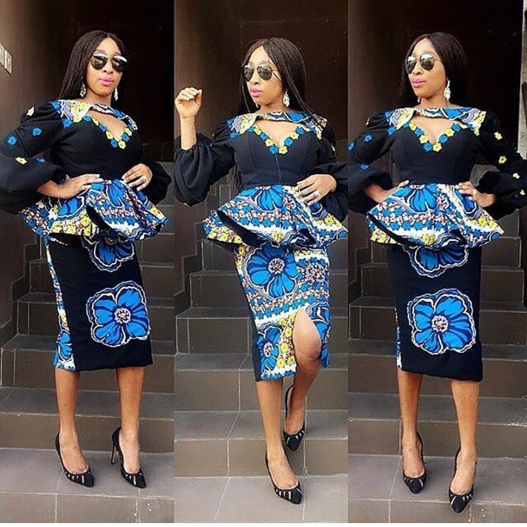 106 Unique And Stylish Skirt And Blouse Styles For African Women