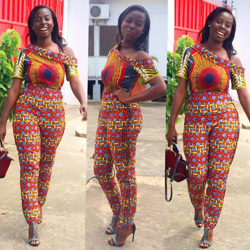 Hottest Ankara Playsuits For Trendy Ladies And Teenagers