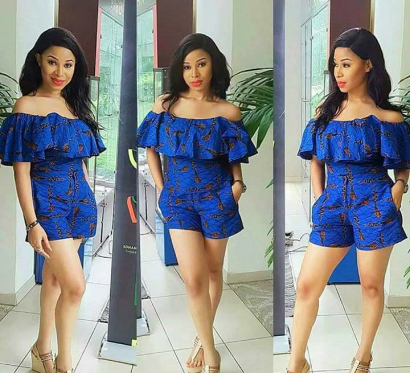 Hottest Ankara Playsuits For Trendy Ladies And Teenagers