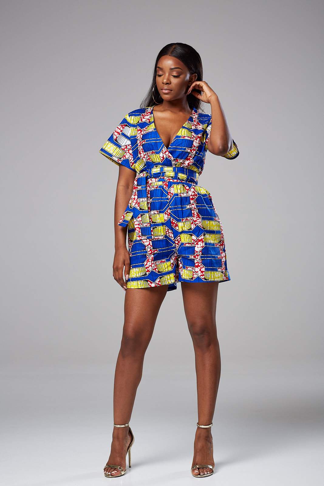 Hottest Ankara Playsuits For Trendy Ladies And Teenagers