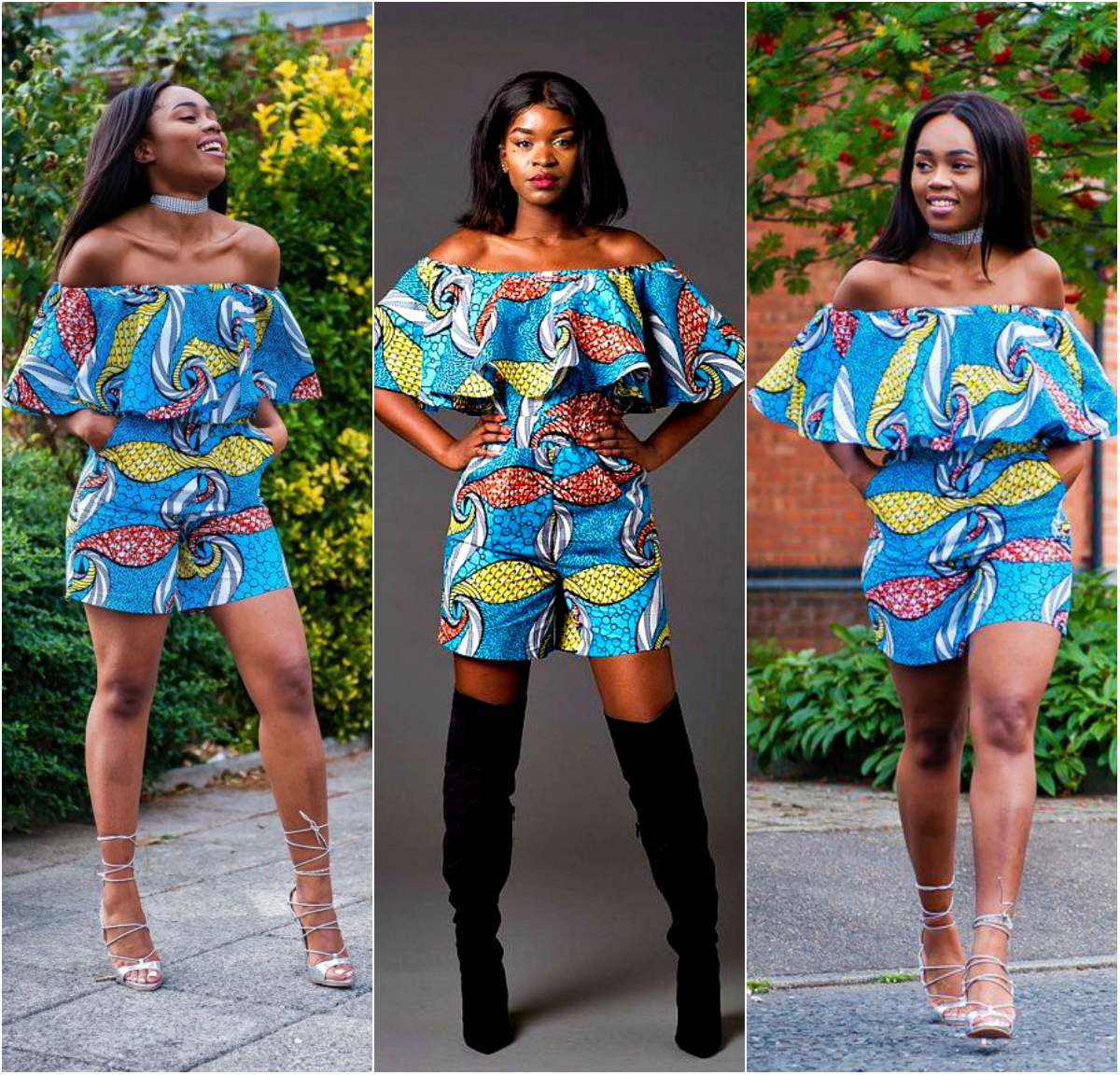 11 Hottest Ankara Playsuits For Trendy Ladies And Teenagers