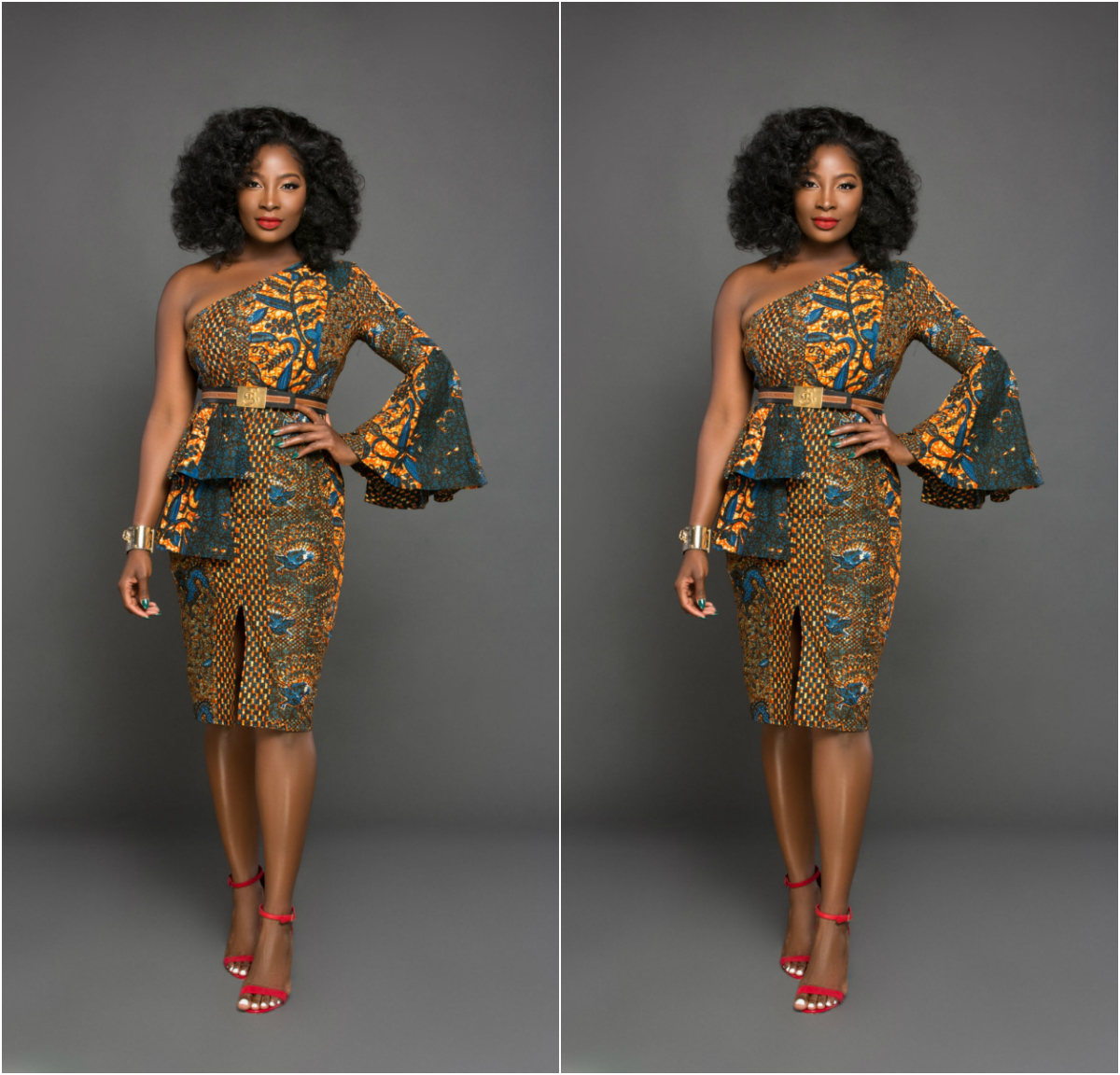 Beautiful One Shoulder Ankara Dresses For Ladies With Style