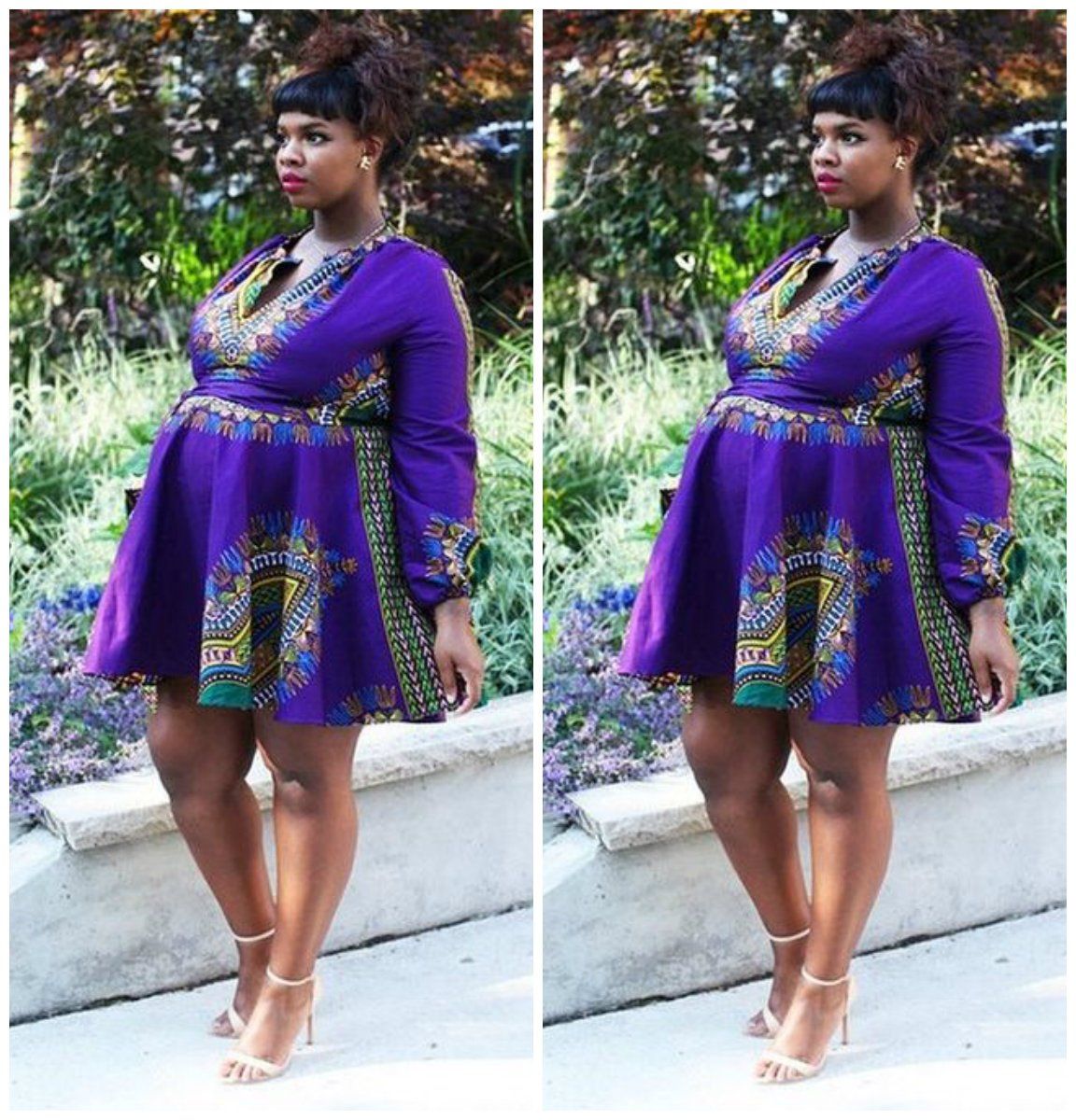 15 SUPER STYLISH ANKARA STYLES FOR PREGNANT WOMEN