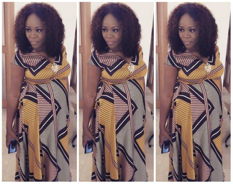 Super Stylish Ankara Styles For Pregnant Women