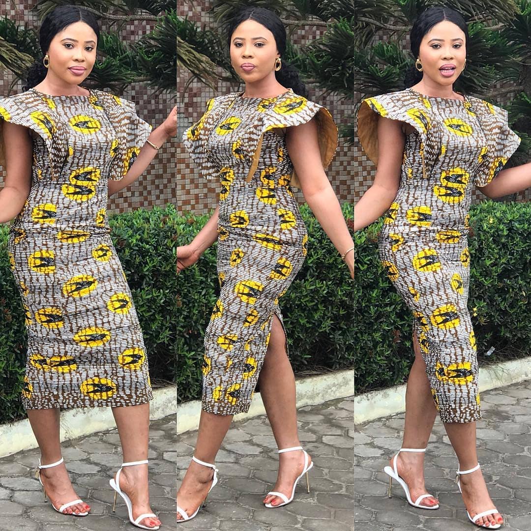 Ankara Cocktail Dresses You Should Take A Look At