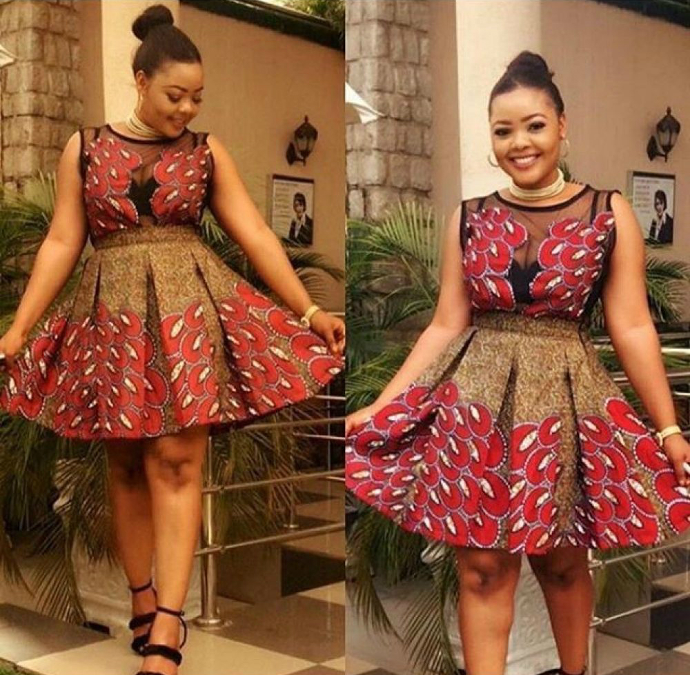 Ankara Cocktail Dresses You Should Take A Look At