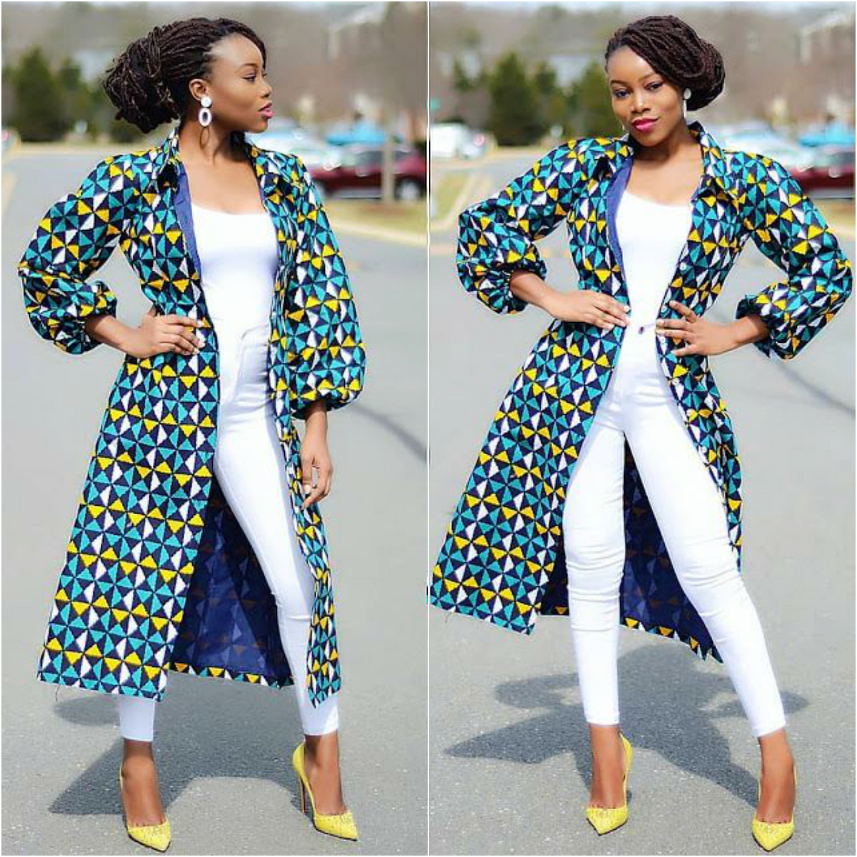 African Print Kimono Styles For The Trendy Woman