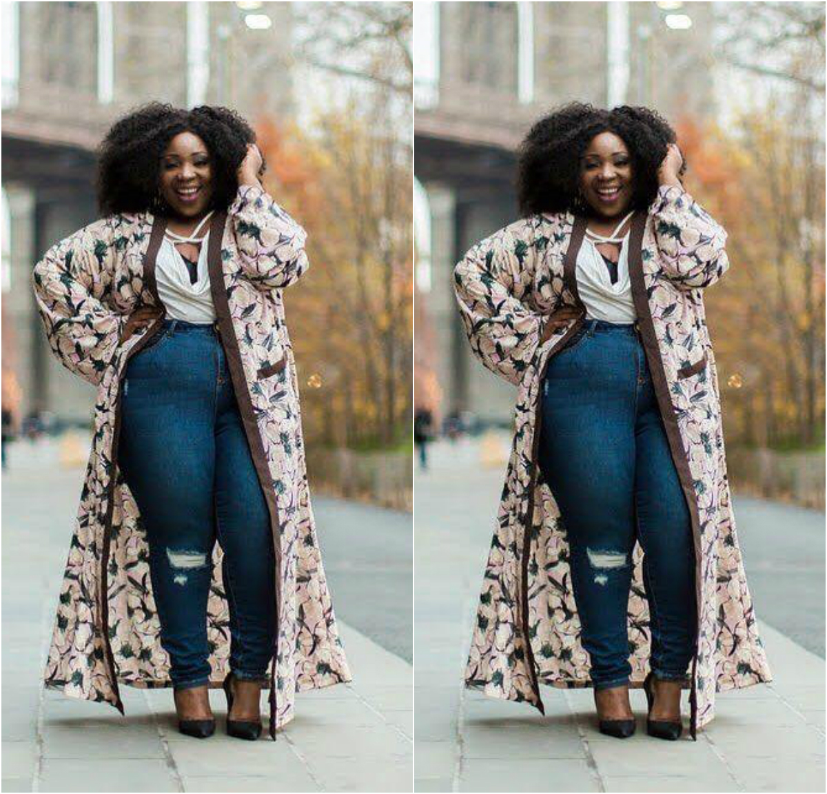 African Print Kimono Styles For The Trendy Woman