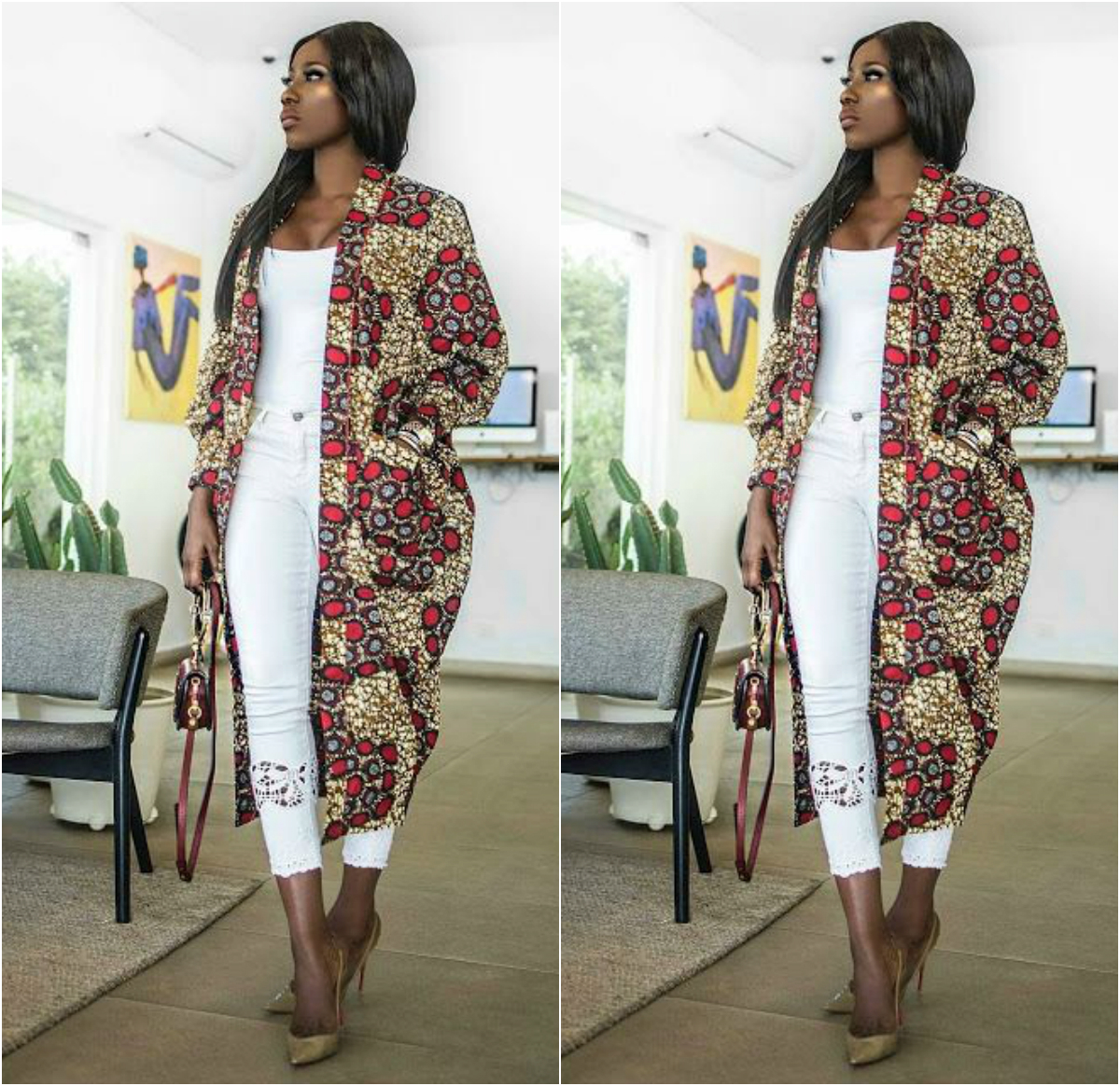 African Print Kimono Styles For The Trendy Woman