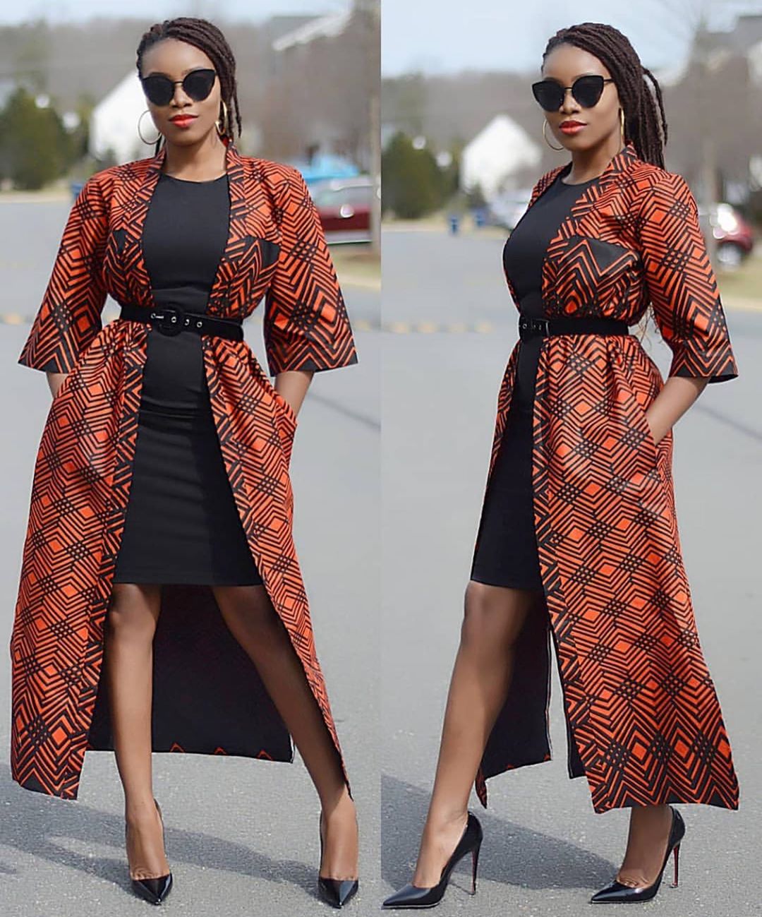 Ankara Kimono Jackets For Every Fashionista