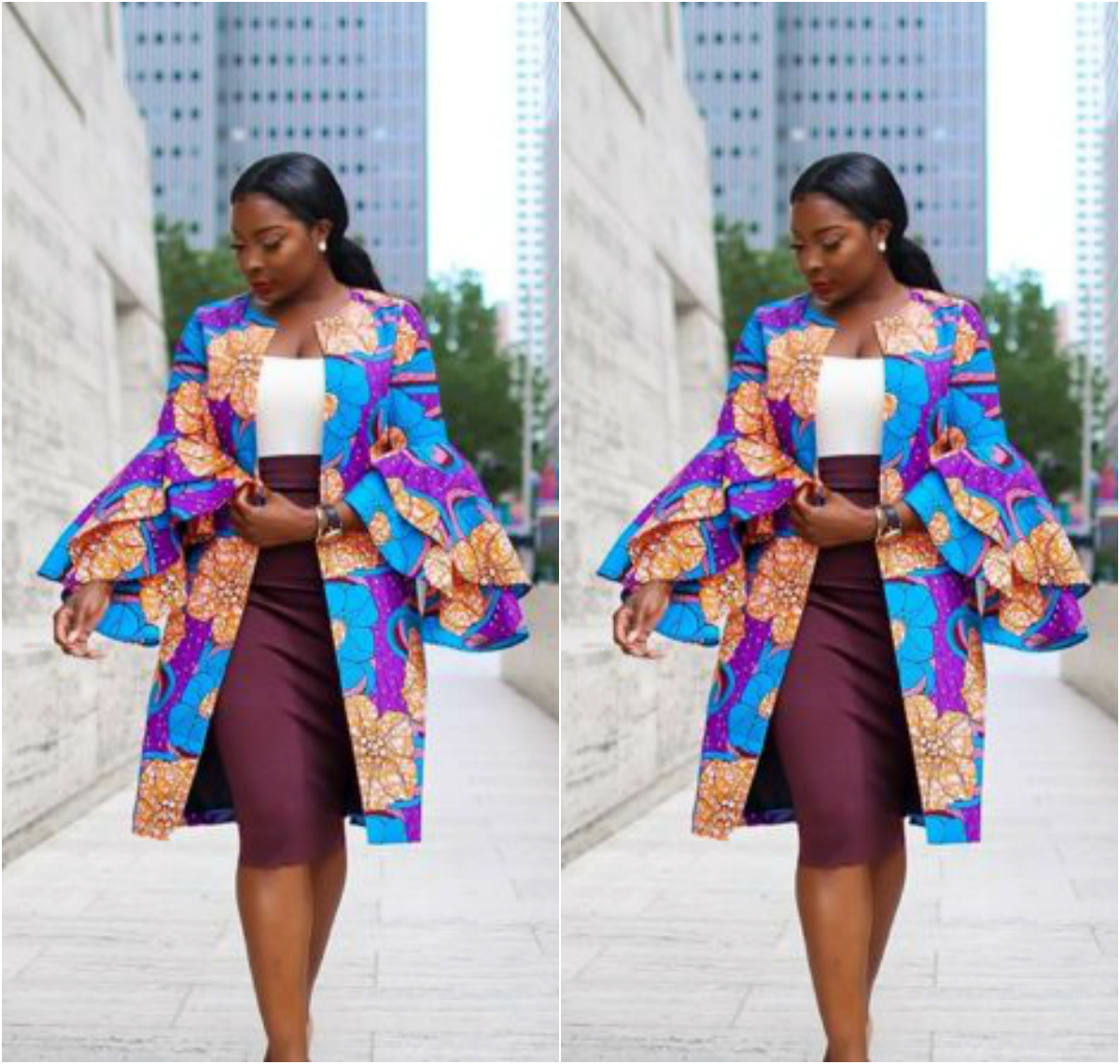 Ankara Kimono Jackets For Every Fashionista