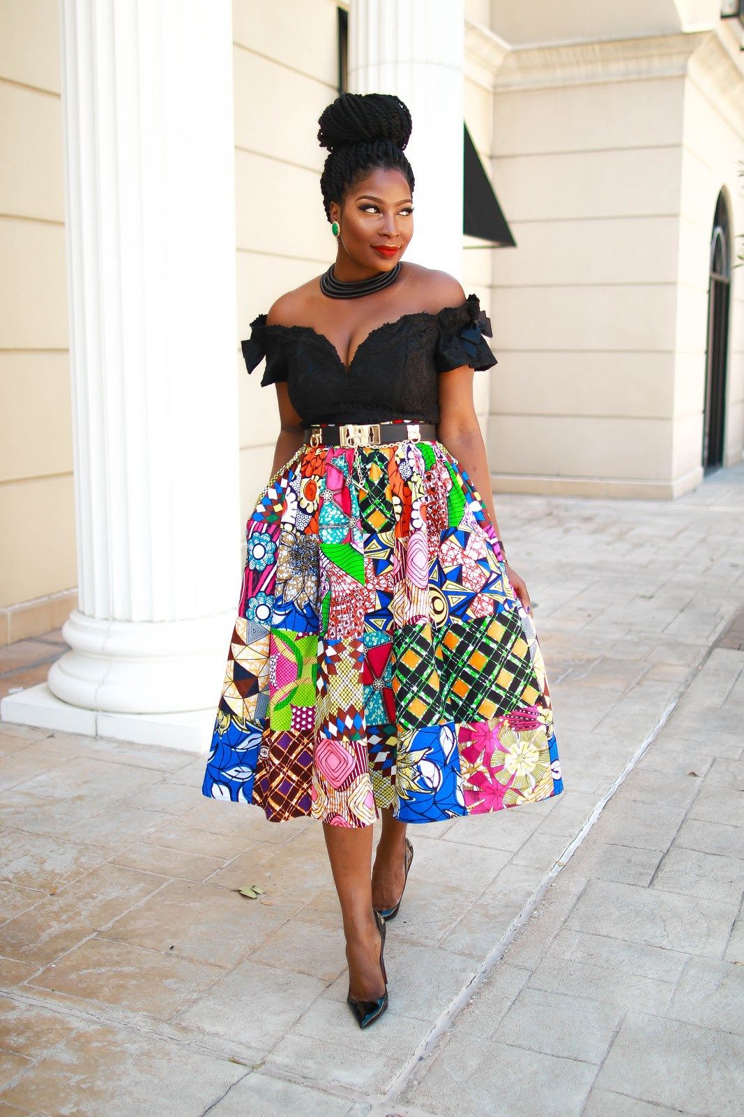 Chic Ankara Styles From Agatha Ashiofu Of Irony Of Ashi