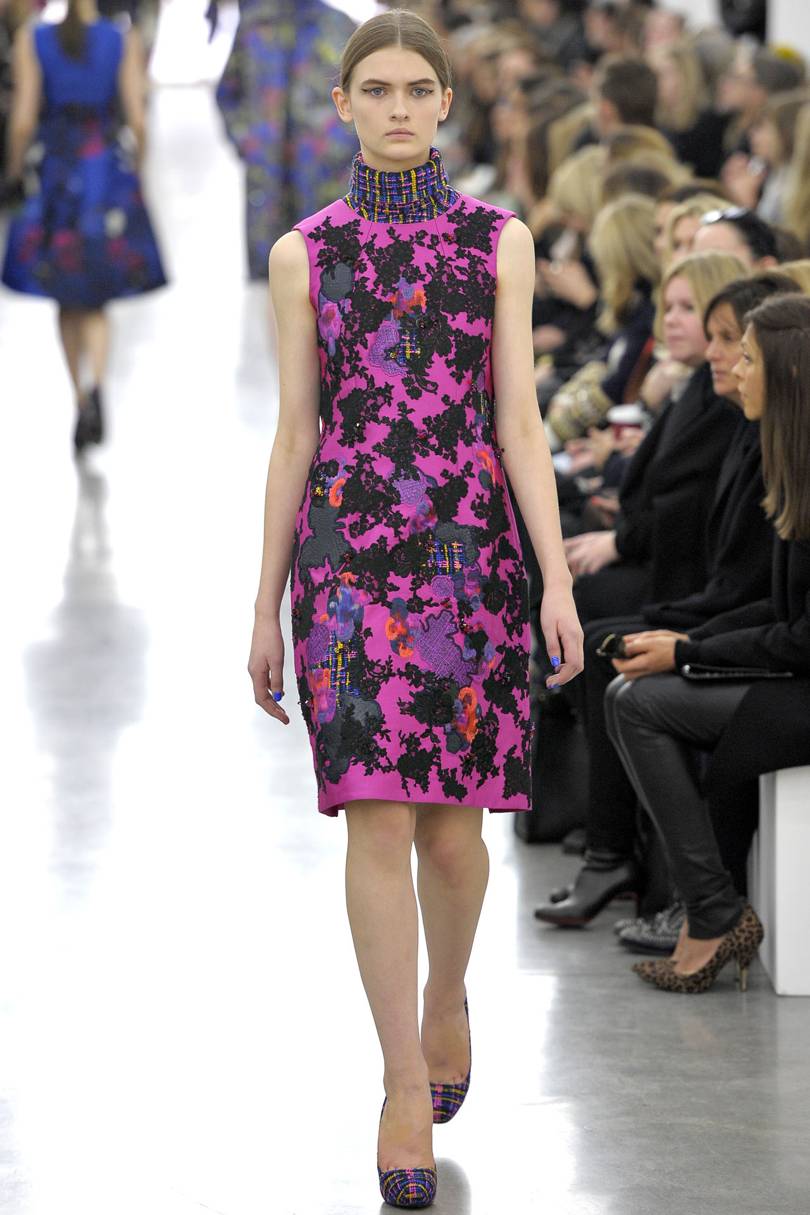 Colourful Print Styles From Erdem Autumn Winter Ready-To-Wear Collection