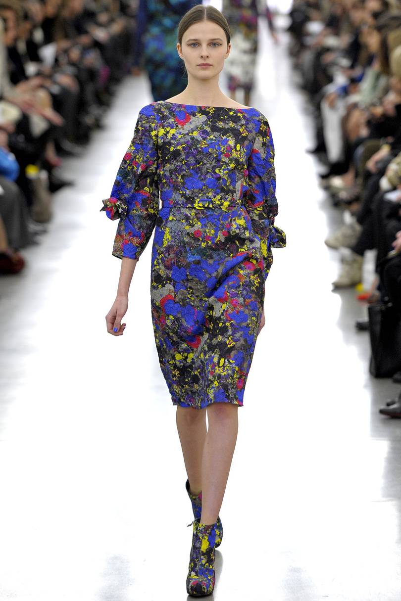 Colourful Print Styles From Erdem Autumn Winter Collection