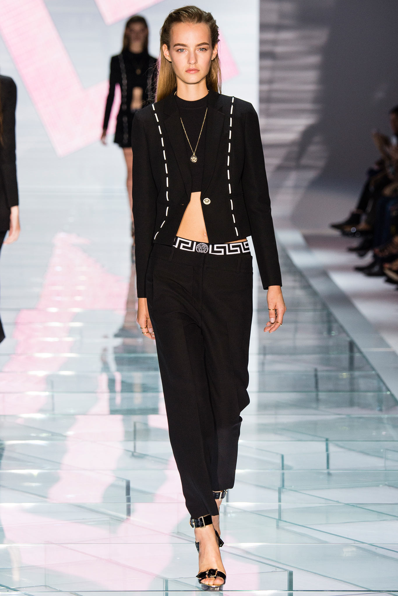 Gorgeous Black Pieces From Versace Spring Ready To Wear Collection