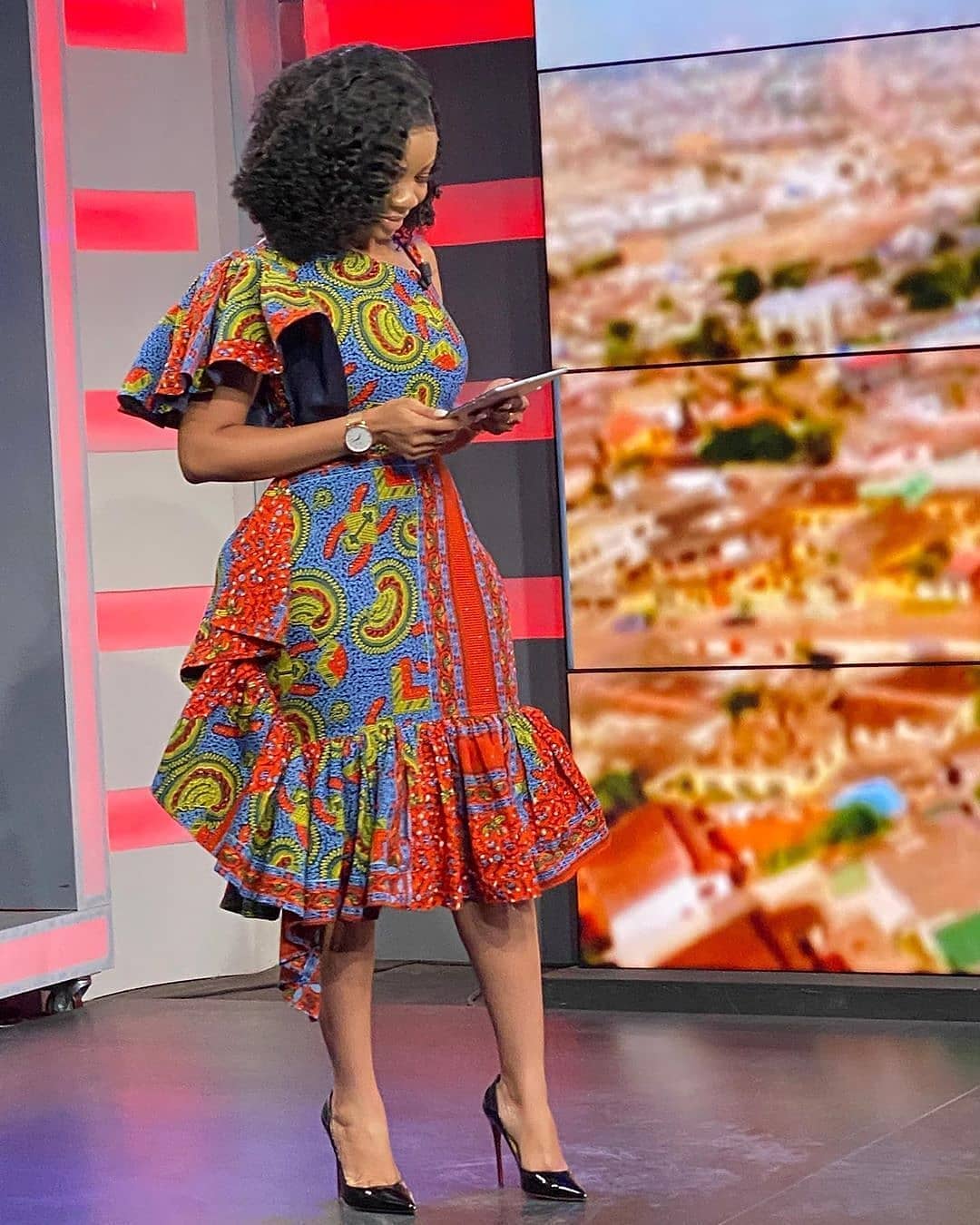 Majestic Ankara Styles From Serwaa Amihere's Wardrobe