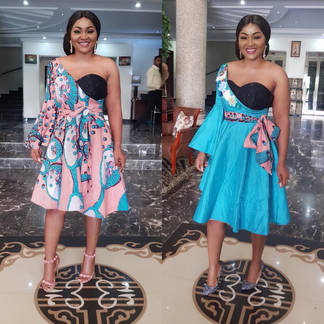 Beautiful One Shoulder Ankara Dresses For Ladies With Style