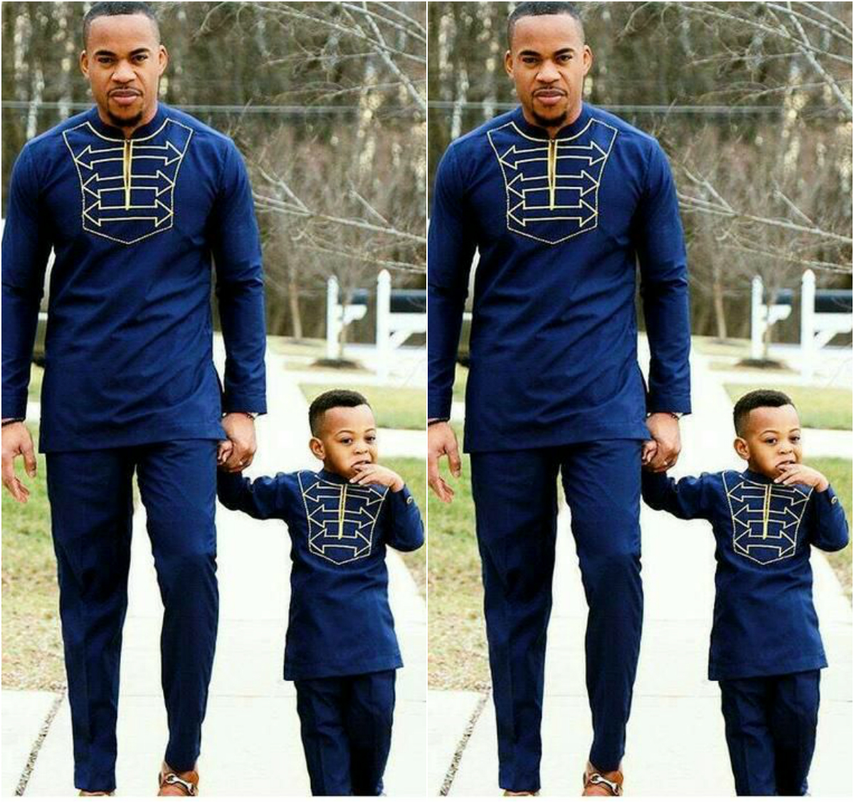  Matching Father And Son Traditional African Attire