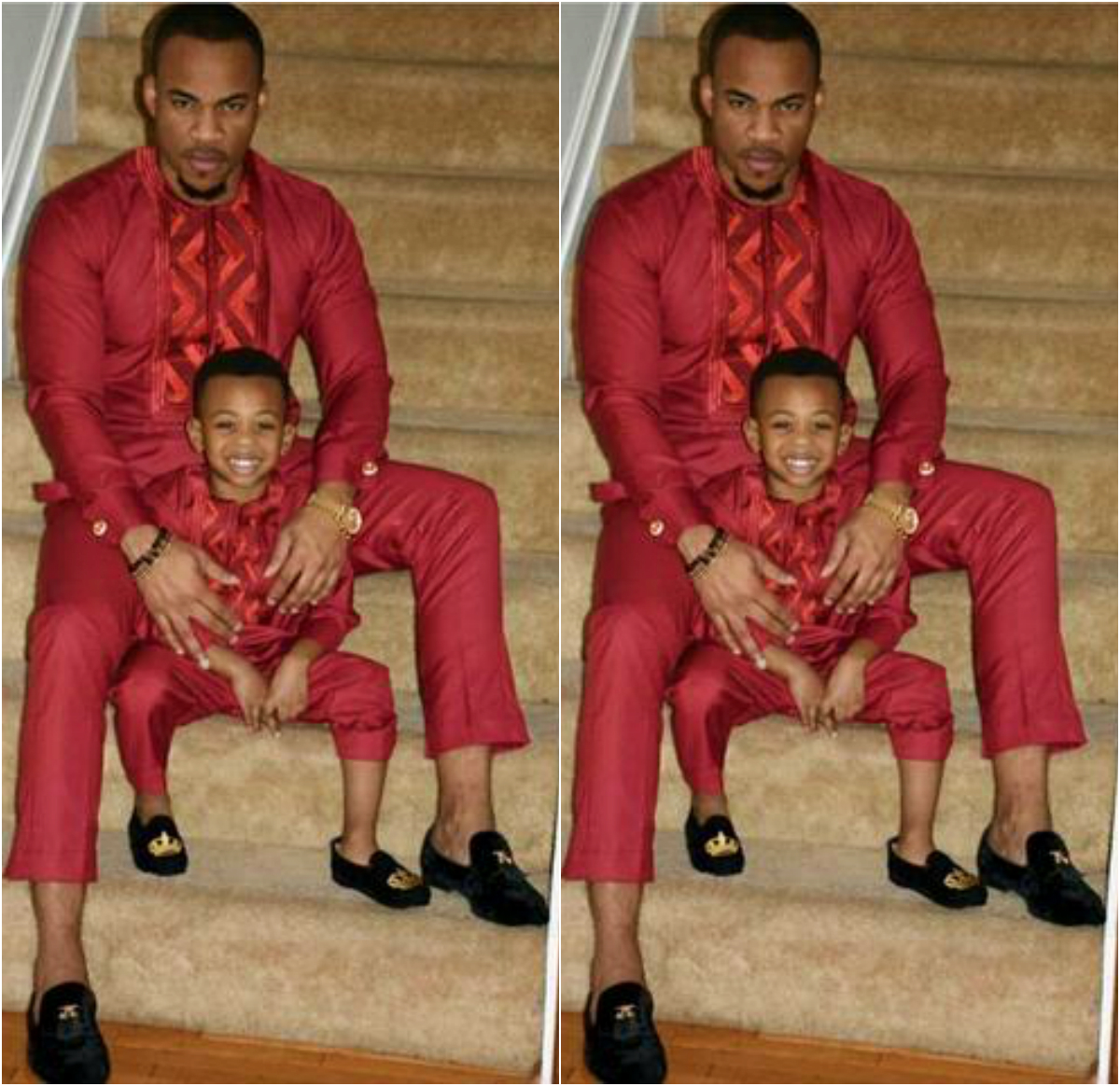 Matching Father And Son Traditional African Attire