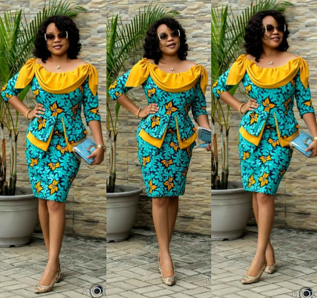 Fabulous Ankara Short Dress Styles For The Weekend