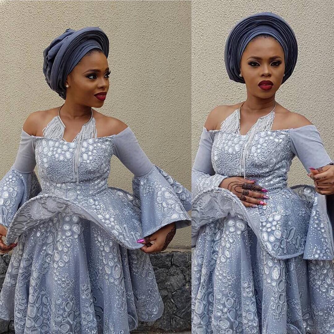 19 Peplum Asoebi Styles To Check Out