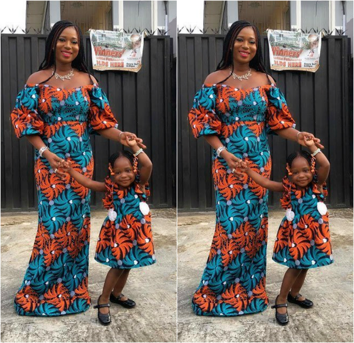 35 Super Stylish African Mother And Daugther Outfits