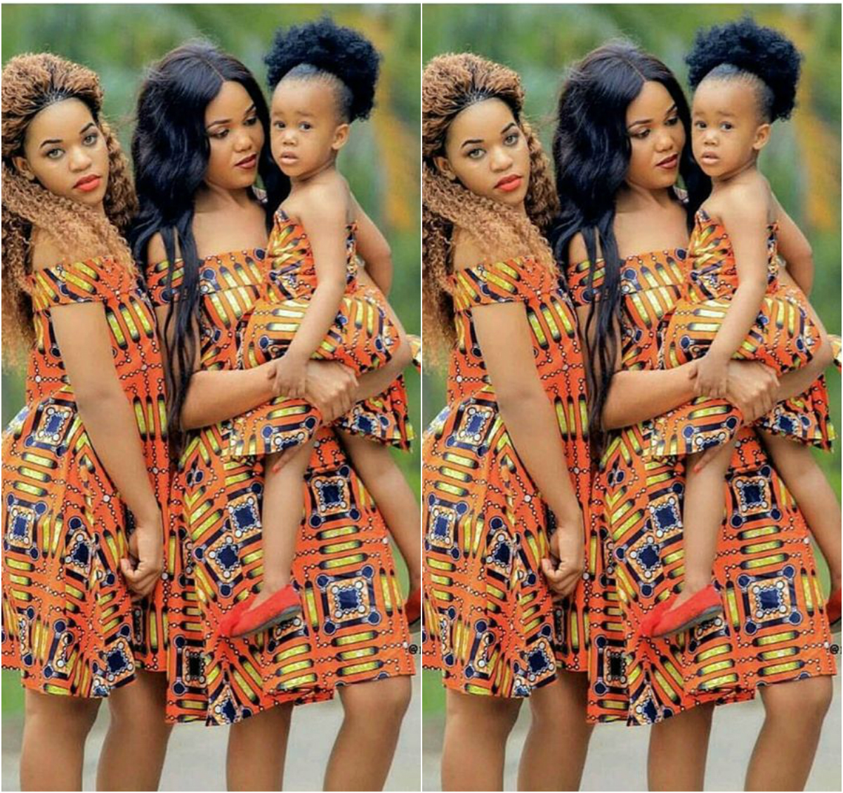 35 Super Stylish African Mother And Daugther Outfits