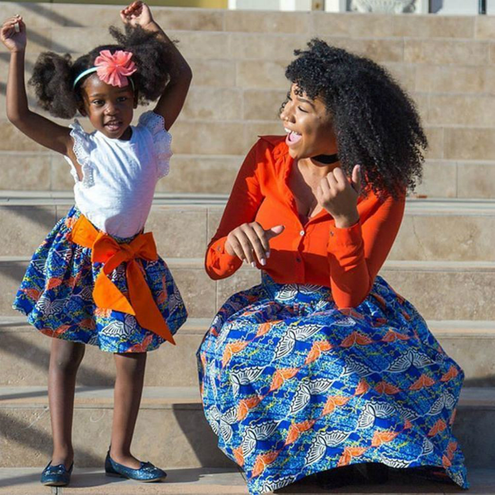 35 Super Stylish African Mother And Daugther Outfits