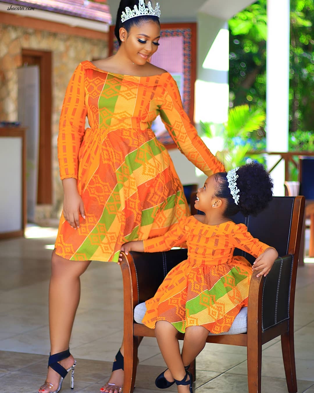 35 Super Stylish African Mother And Daugther Outfits